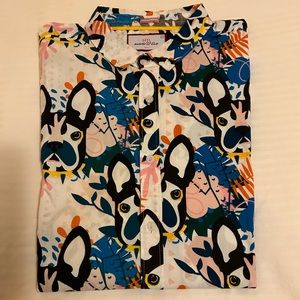 MTL Made To Live | English Bulldog Short Sleeve Button Up